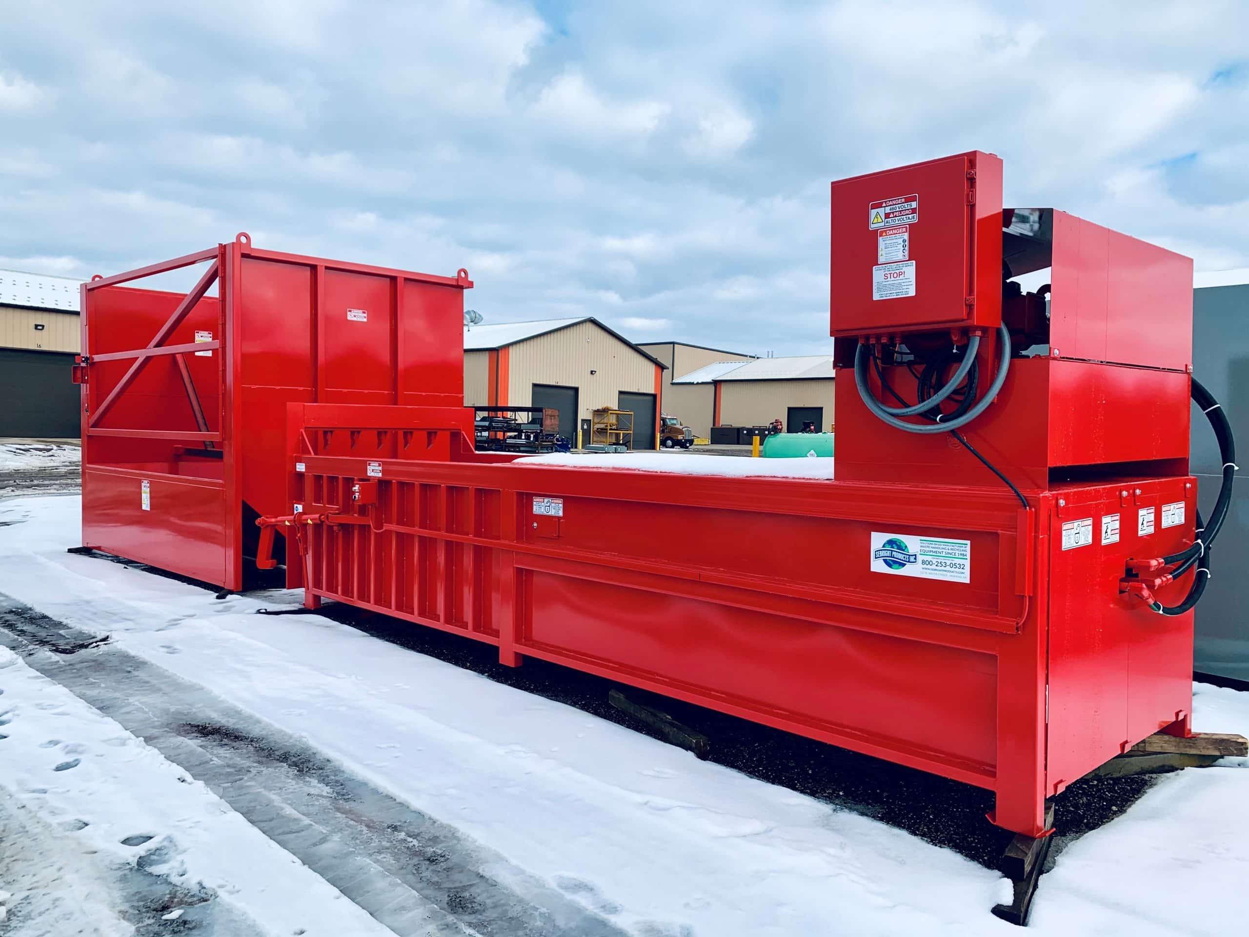 INDUSTRIAL STATIONARY COMPACTOR 10660-1-6, 10660-1-7, and 10660-2-6