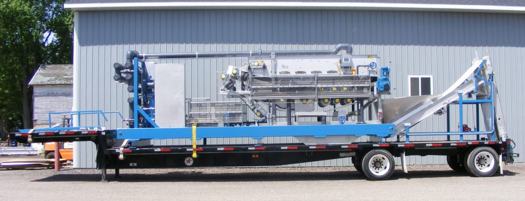 Mobile Belt Filter Press
