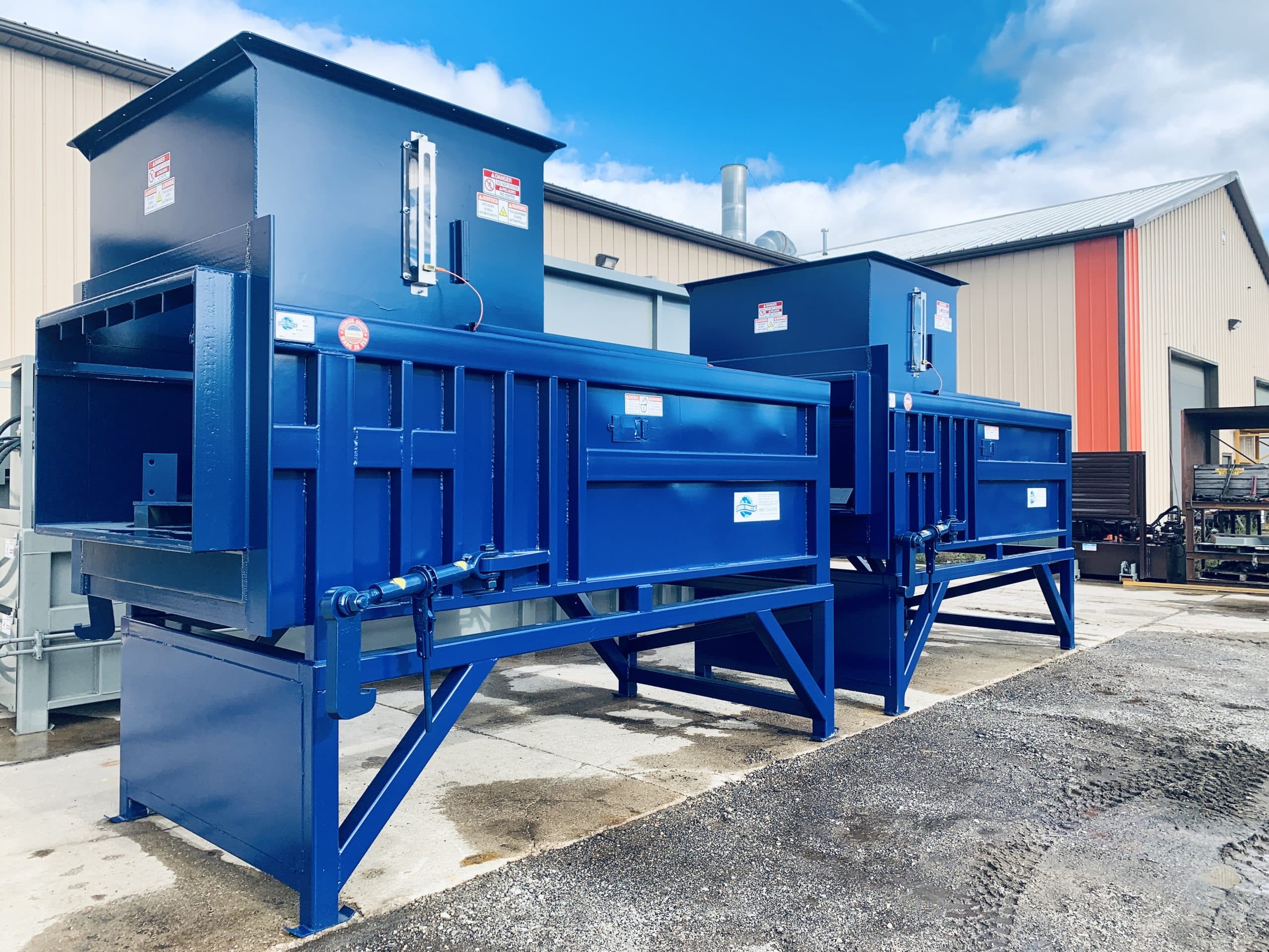 INDUSTRIAL STATIONARY COMPACTOR 6060XHD-2-6 and 6560XHD-2-6