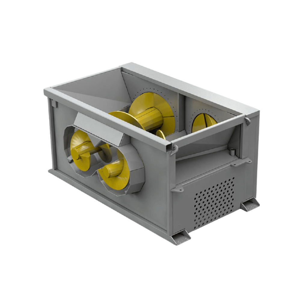 Twin Auger screw compactor