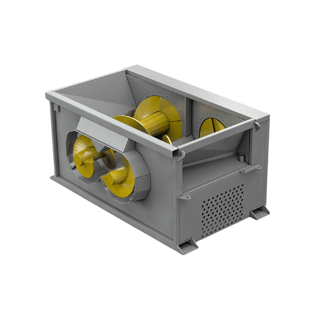 Twin Auger screw compactor