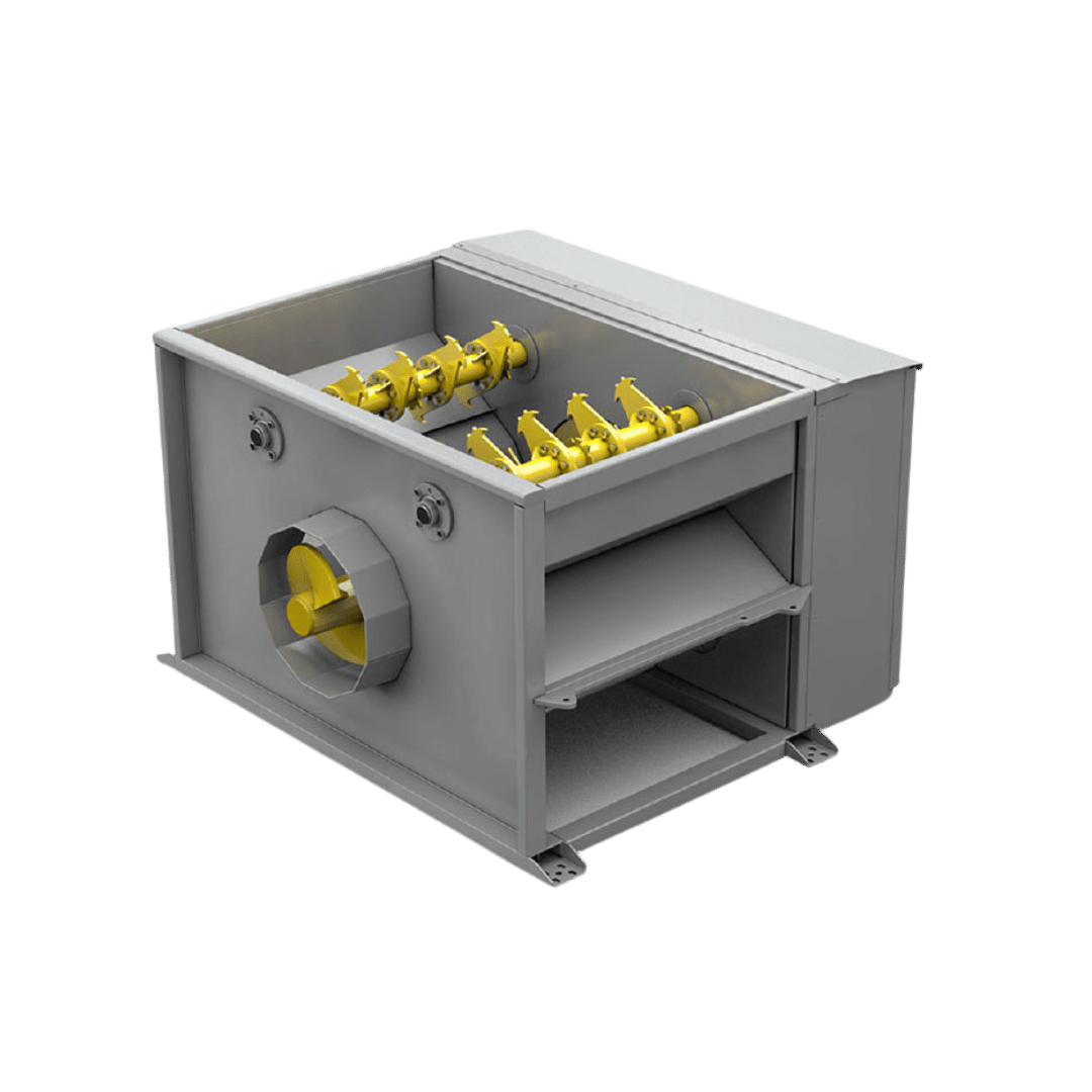 Wood auger compactor